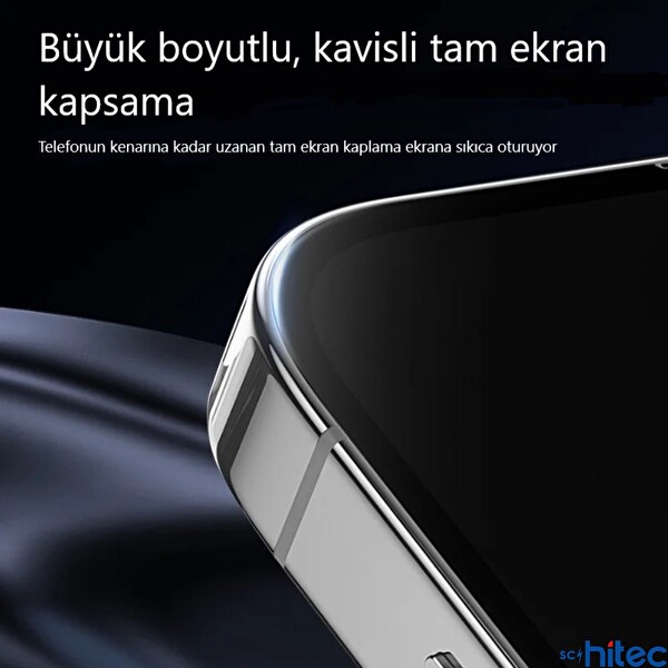 ScHitec Apple iPhone 11 5D Ekran Koruyucu Magic Kolay Uygulama Aparatlı