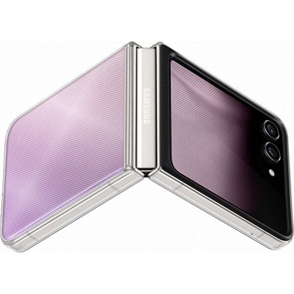 Samsung Galaxy Z Flip 5 Dinamik Tasarım Şeffaf Telefon Kılıfı