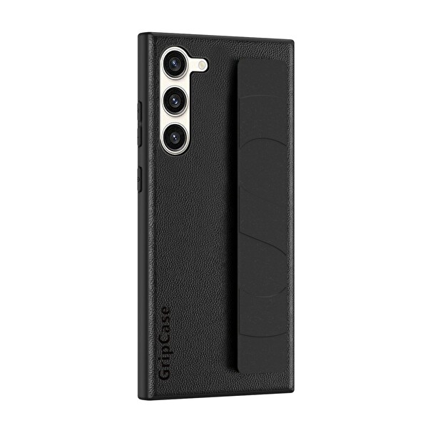 ScHitec Samsung Galaxy S24 Uyumlu Premium Case Parmak Askılı Telefon Kılıfı Siyah