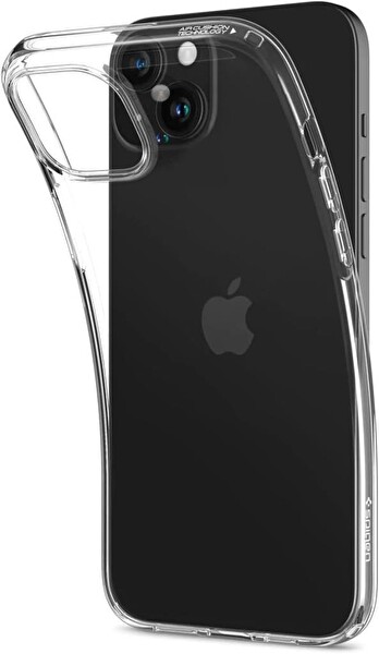 Spigen iPhone 15 Crystal Flex Crystal Clear Kılıf 2