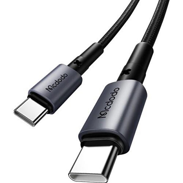 Mcdodo CA-3131 65W Pd Type-C To Type-C Şarj Data Kablo 1.5 M Siyah