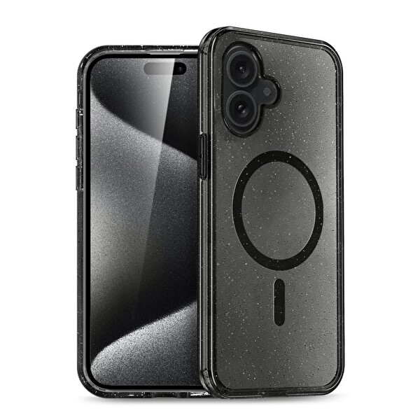 Newface iPhone 16 Uyumlu Glow Magsafe Kamera Korumalı Kılıf