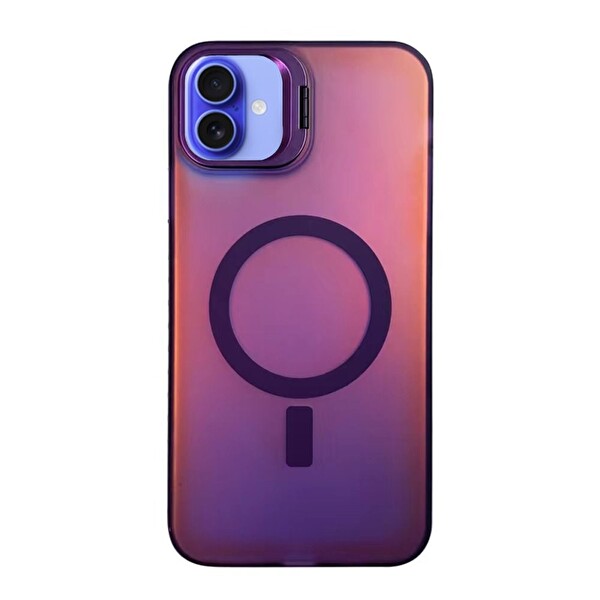 Newface iPhone 16 Uyumlu Primera Magsafe Standlı Tam Koruma Kılıf