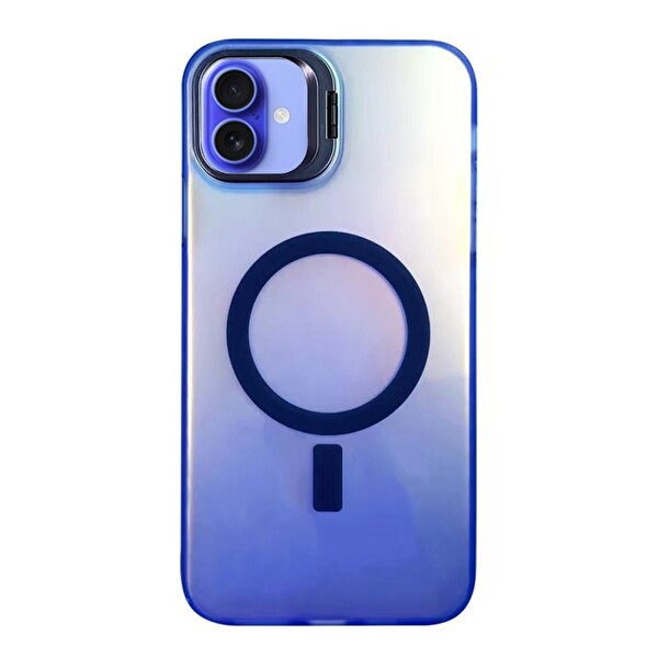 Newface iPhone 16 Uyumlu Primera Magsafe Standlı Tam Koruma Kılıf