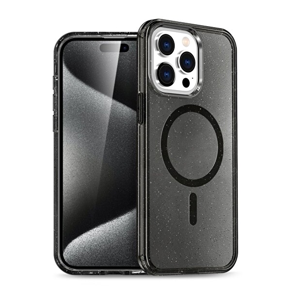 Newface iPhone 16 Pro Max Uyumlu Glow Magsafe Kamera Korumalı Kılıf