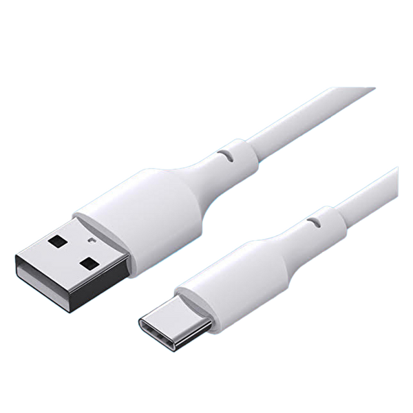 Dvip L24 6A 100W Usb-A to Type-C Hızlı Şarj ve Data Kablosu 1 M Beyaz
