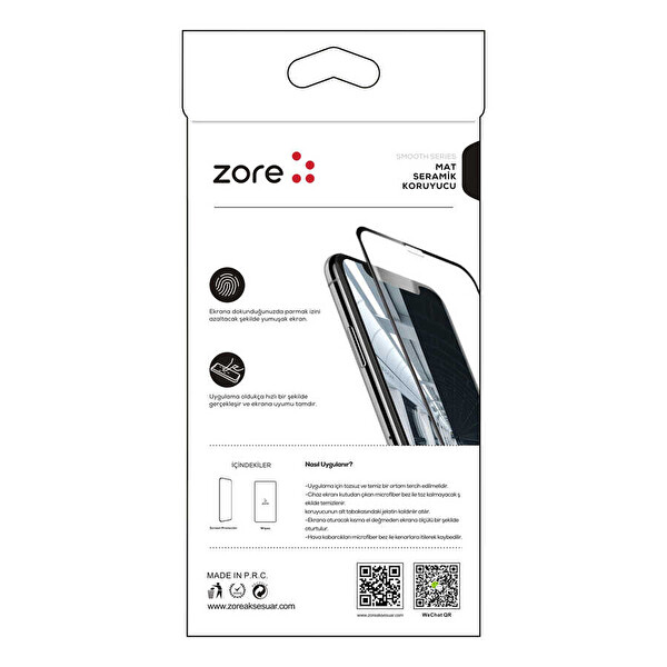 Zore Apple iPhone 14 Pro Max Zore Mat Seramik Ekran Koruyucu