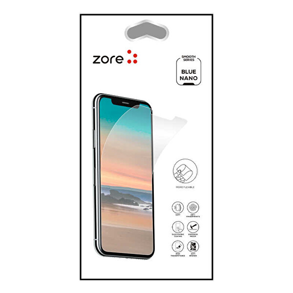 Zore Apple iPhone 13 Mini Zore Blue Nano Ekran Koruyucu
