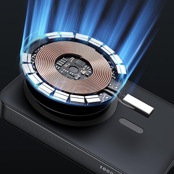 Mcdodo MC-5931 30W 10000 mAh Dijital Göstergeli Powerbank Siyah