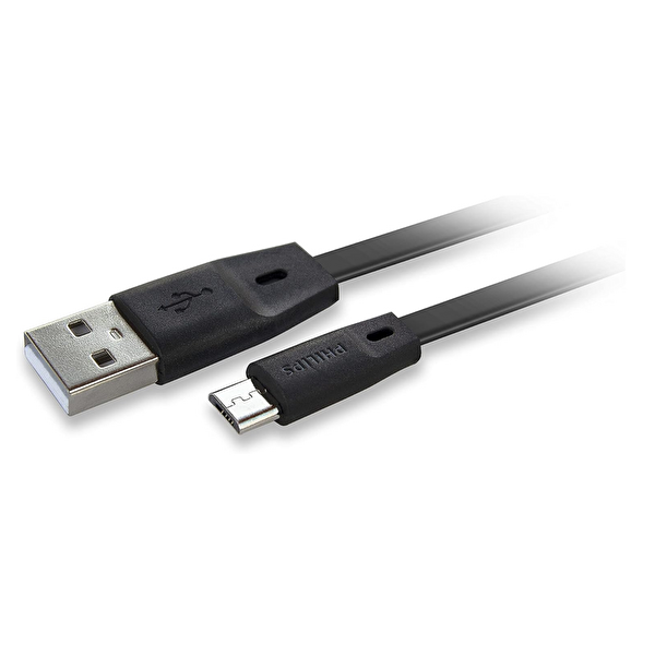 Philips 3A 45 W UsbA to Universal Micro Hızlı Data ve Şarj Kablosu 1.8 M DLC2519CB/97