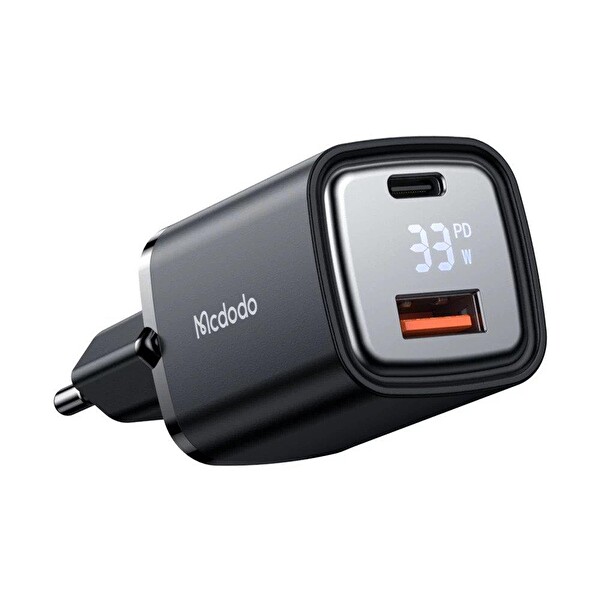 Mcdodo CH-1701 Dijital Ekran 33W Usb Type-C Girişli Hızlı Şarj Adaptörü