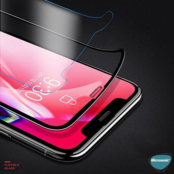Microsonic Apple iPhone 14 Plus Crystal Seramik Nano Ekran Koruyucu Siyah - 2 Adet