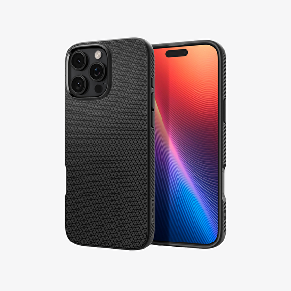 Spigen iPhone 16 Pro Max Kılıf Liquid Air Şeffaf 2
