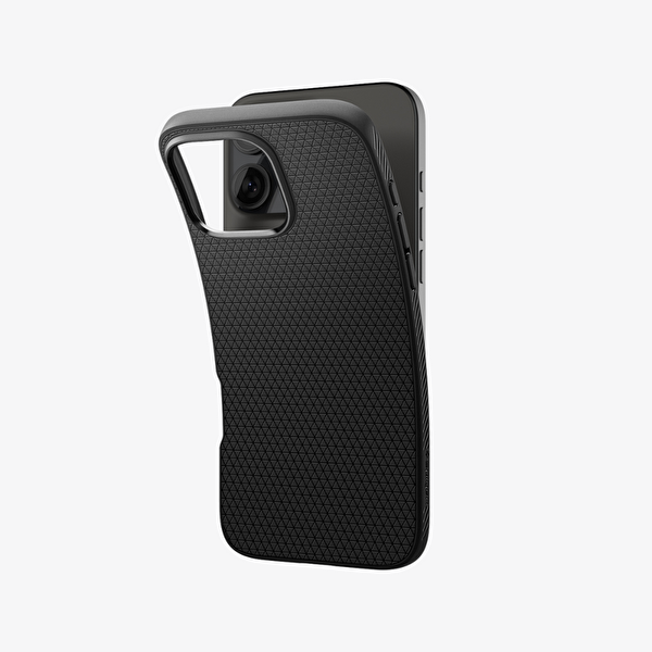 Spigen iPhone 16 Pro Max Kılıf Liquid Air Şeffaf 4