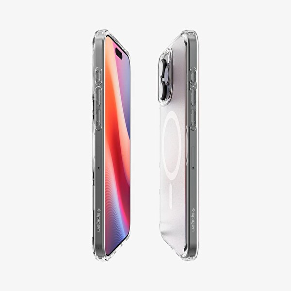 Spigen iPhone 16 Pro Ultra Hybrid MagFit MagSafe Özellikli Şeffaf Kılıf