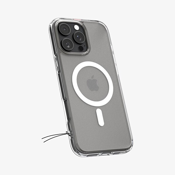 Spigen iPhone 16 Pro Ultra Hybrid MagFit MagSafe Özellikli Şeffaf Kılıf