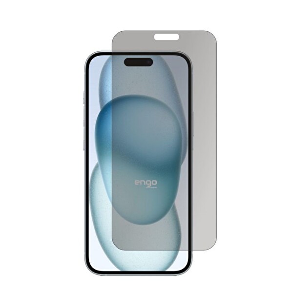 Engo Apple iPhone 15 Plus İle Uyumlu Hayalet Ekran Koruyucu