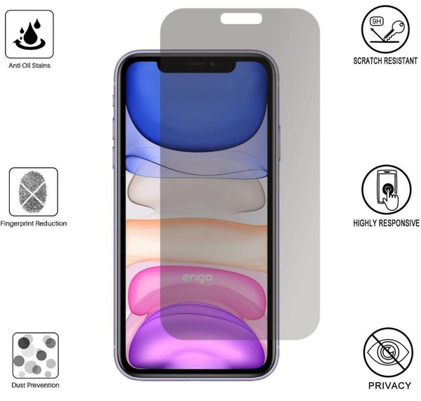 Engo Apple iPhone 11 İle Uyumlu Hayalet Ekran Koruyucu