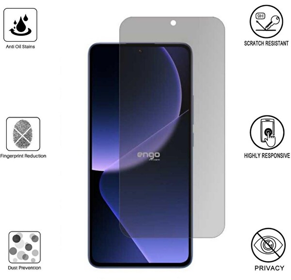 Engo Xiaomi 13T Pro Uyumlu Hayalet Ekran Koruyucu