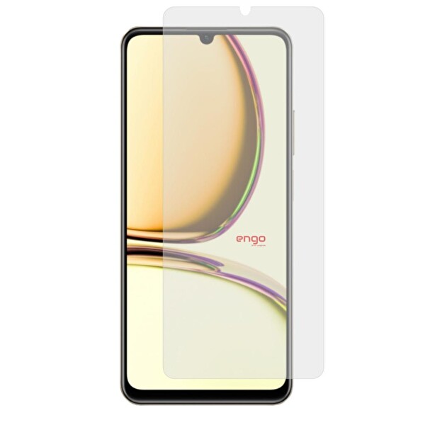 Engo Realme C53 Parmak İzi Bırakmaz Şeffaf Mat Ekran Koruyucu