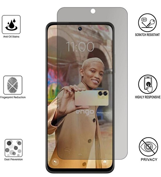 Engo Realme C55 İle Uyumlu Hayalet Ekran Koruyucu