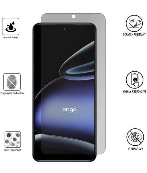 Engo General Mobile GM 24 Pro İle Uyumlu Hayalet Ekran Koruyucu