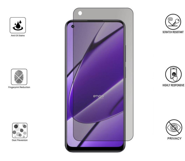 Engo Realme 11 4G İle Uyumlu Hayalet Ekran Koruyucu Şeffaf