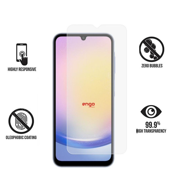 Engo Samsung Galaxy A25 Ekran Koruyucu Mat Parmak İzi Bırakmaz