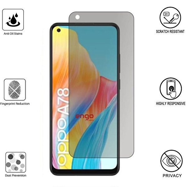 Engo Oppo A78 İle Uyumlu Hayalet Ekran Koruyucu