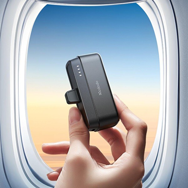 Mcdodo MC-6302 20 W 5.000 mAh Typec Powerbank Siyah