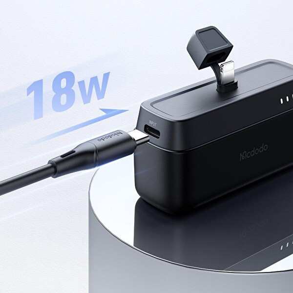 Mcdodo MC-6282 20 W 5.000 mAh Lightning Powerbank Siyah