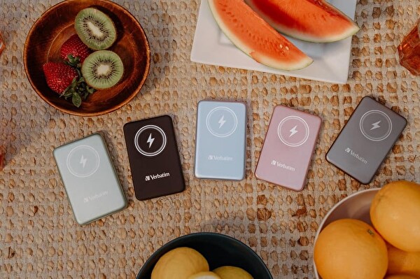 Verbatim MCP-10GN 10000 mAh With USB-C 15W Magnetic Wireless Powerbank Yeşil