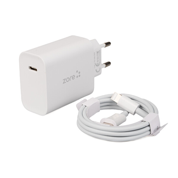 Senon Zore XMac Serisi X7 Type-C to Lightning Ev Şarj Aleti 20W