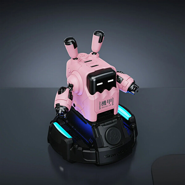 GravaStar Şarj Adaptörü Uyumlu Işıklı Masaüstü Standı