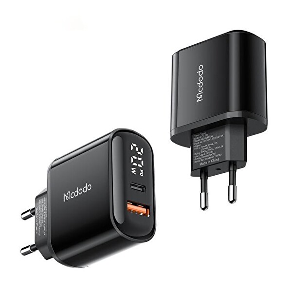Mcdodo PD 20W USB Type-C Şarj Adaptörü ve Kablo CH-7172