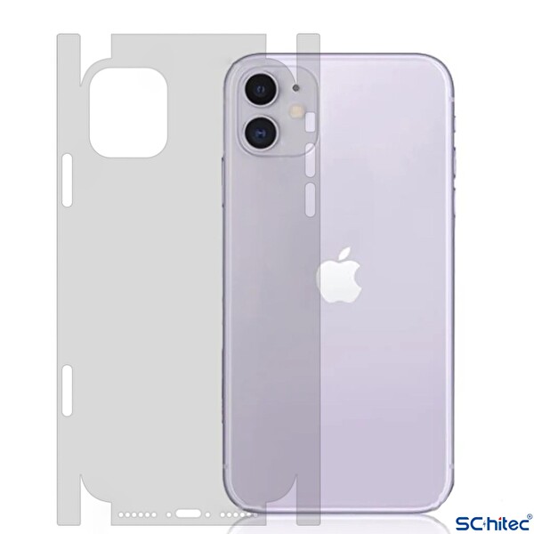 ScHitec iPhone 16 Pro Max İle Uyumlu Ön-Arka 360 Fullbody Hayalet Darbe Emici HD Ekran Koruyucu Kaplama