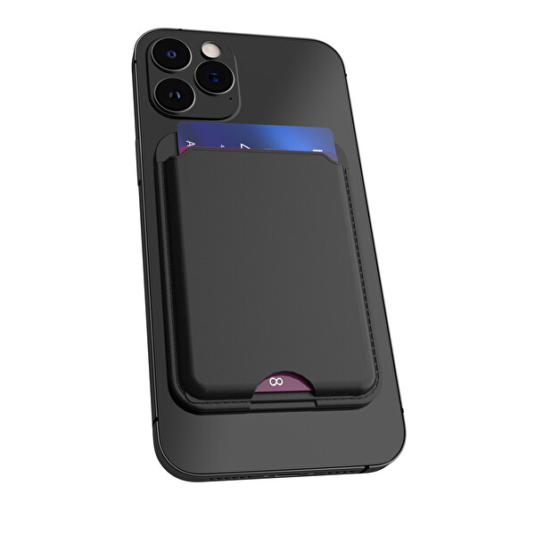 Xenon Smart Takip Edilebilir Manyetik Akıllı Deri Kartlık Ekstra Güçlü Mıktanıslı Apple iPhone MagSafe Uyumlu X6607