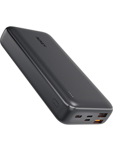 Aukey PB-N74S 20000 mAh 22.5W Siyah Powerbank