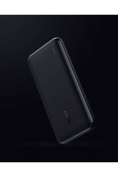 Aukey PB-N73-BK 15W 10.000 mAh Type-C İnce Powerbank Siyah