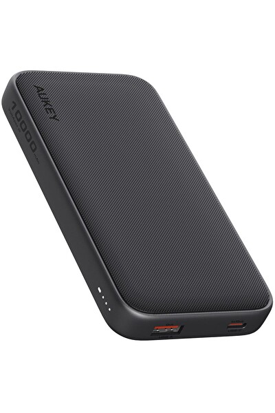 Aukey PB-Y46-GY 15W 10.000 mAh Powerbank Hızlı Şarj
