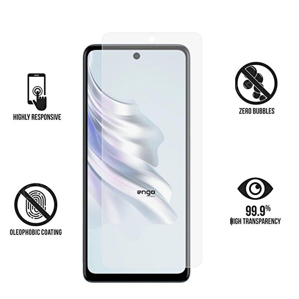 Engo Tecno Spark 20 Pro Ekran Koruyucu Mat Parmak İzi Bırakmaz