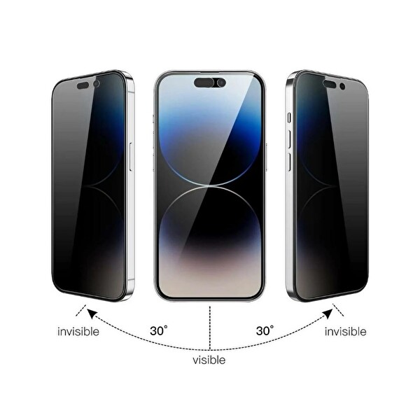 Engo Realme C63 Hayalet Ekran Koruyucu Gizlilik Korumalı