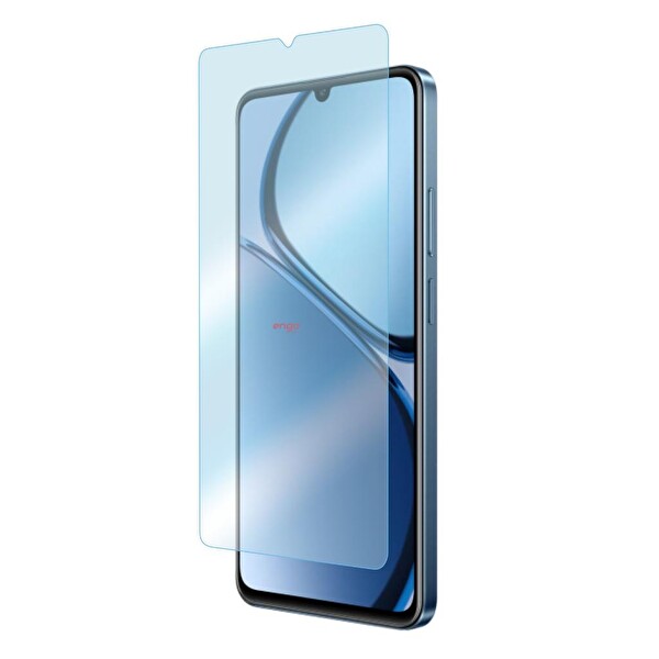 Engo Realme C63 Ekran Koruyucu Nano Şeffaf Esnek 9H Sertlik