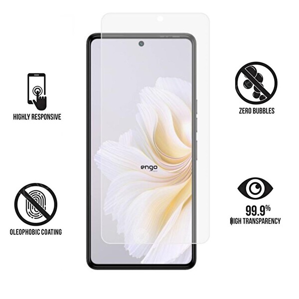 Engo Tecno Camon 20s Pro Ekran Koruyucu Mat Parmak İzi Bırakmaz