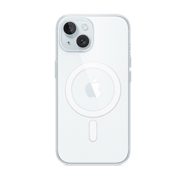 ScHitec iPhone 15 Magsafe Özellikli Şeffaf Kılıf