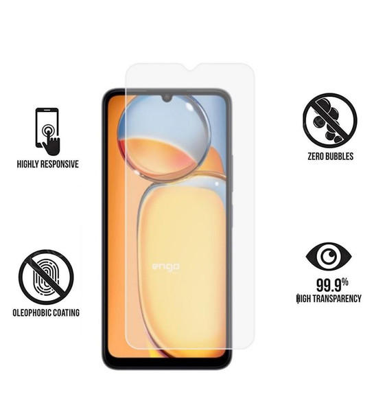 Engo Xiaomi Redmi 13C Parmak İzi Bırakmaz Ekran Koruyucu Mat