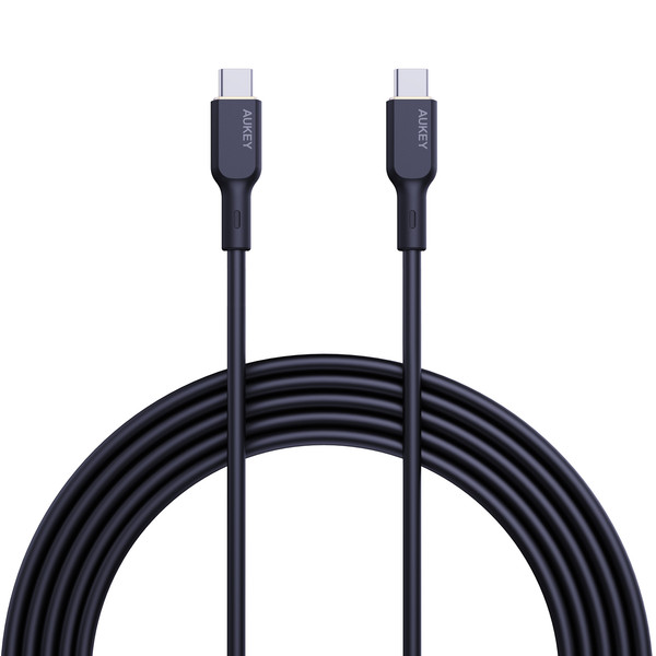 Aukey CB-SCC241-BK 240 W Silikon Type-C 1 M Kablo