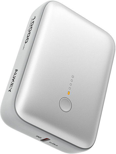Aukey PB-Y55-WH 22.5W 10000 mAh Hızlı Şarj PD Type-C USB-A Powerbank