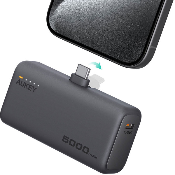Aukey PB-Y59-GY 20W 5000 mAh PD Powerbank