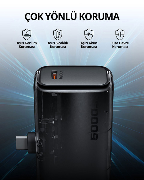 Aukey PB-Y59-GY 20W 5000 mAh PD Powerbank
